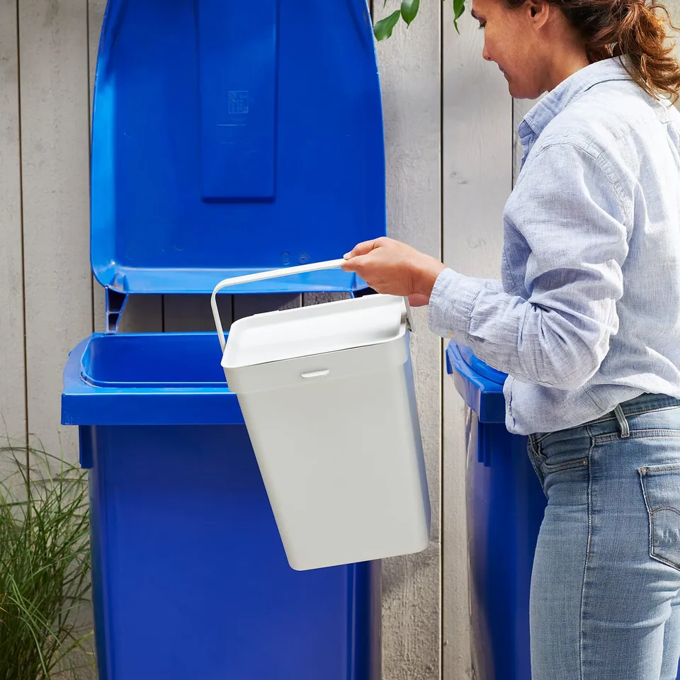 part: HÅLLBAR bin with lid