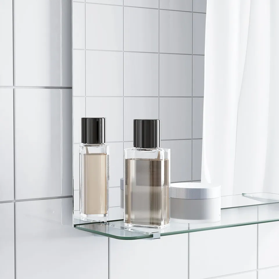 part: NYSJÖN mirror with shelf