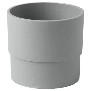 NYPON plant pot, in/outdoor grey, 9 cm