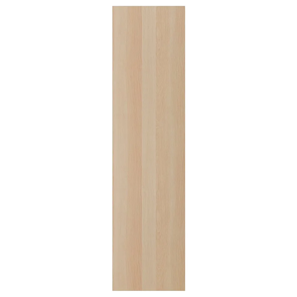 A light brown FORSAND door with vertical wood grain texture, meant for pax wardrobes.