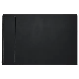 RISSLA desk pad, black, Width 86 x Depth 58 cm