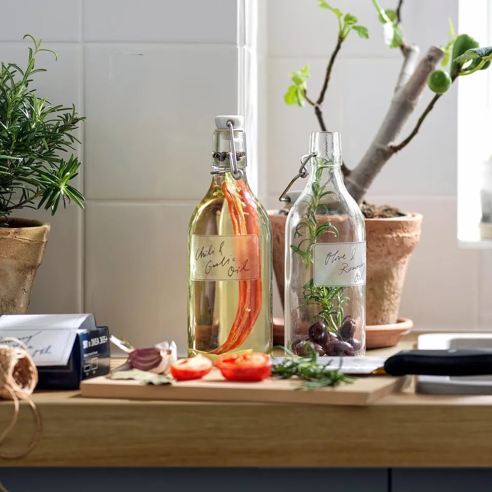 part: KORKEN bottle with stopper