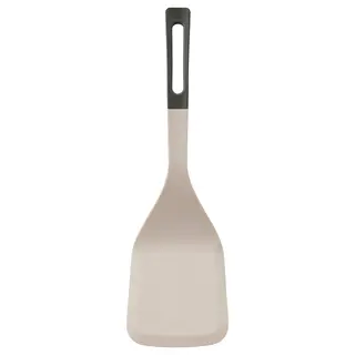 KNORRHANE spatula, light beige/anthracite, 32 cm