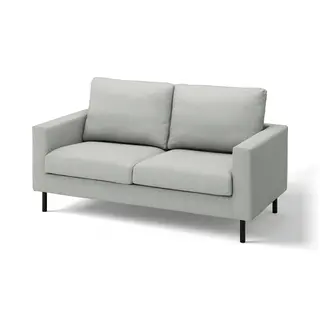 SALTSJÖBADEN 2-seat sofa, Tonerud grey, Depth 88 x Width 164 cm