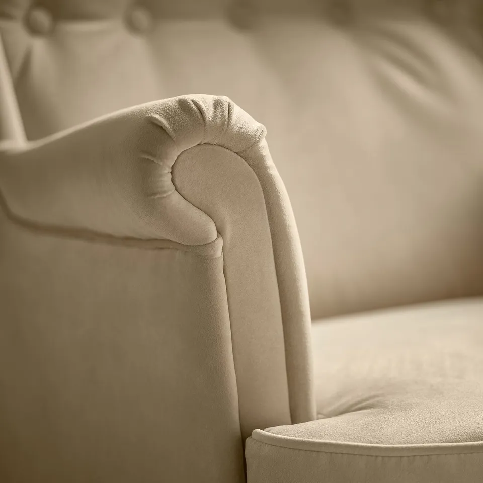 STRANDMON Wing chair, Tommaboda deep beige