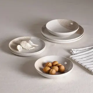 KRUSTISTEL deep plate/plate/side plate,6 pieces set