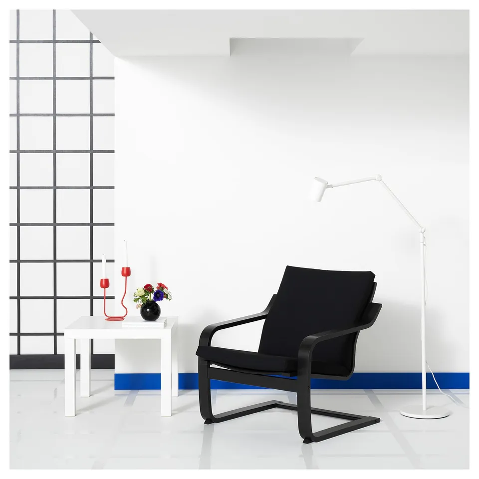 part: POÄNG armchair frame with low back