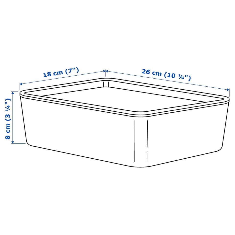 part: KUGGIS box with lid