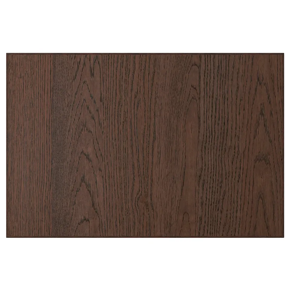 SINARP dark oak cabinet front, rectangular, wood grain.