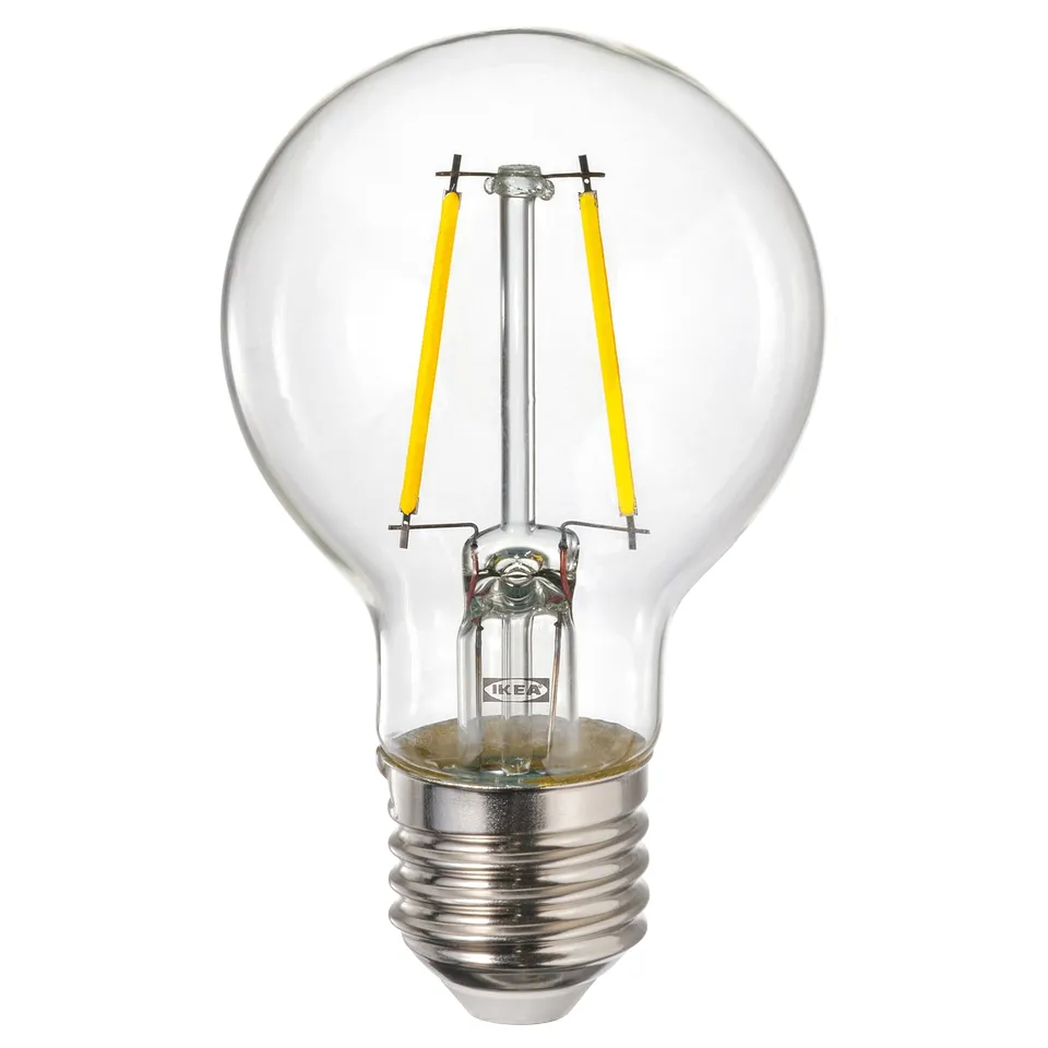 LUNNOM LED bulb E27 150 lumen, globe clear