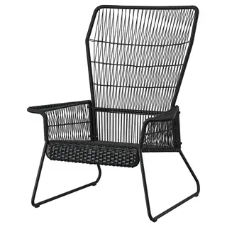 TALLSKÄR armchair, outdoor, anthracite, Width 83 x Depth 82 x Height 106 cm