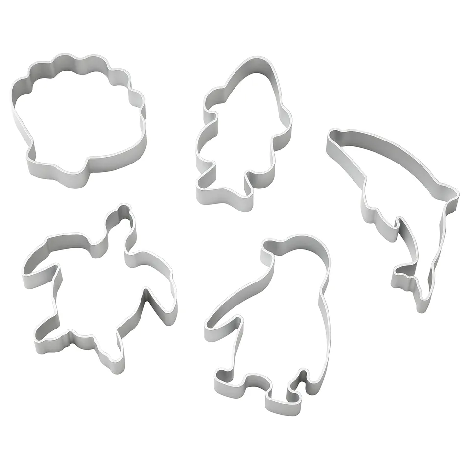 part: BLÅVINGAD modelling dough cutters, set of 5