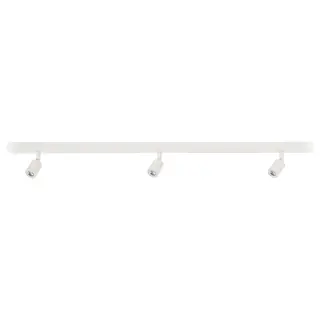 BÄVE LED ceiling track, 3-spots, white