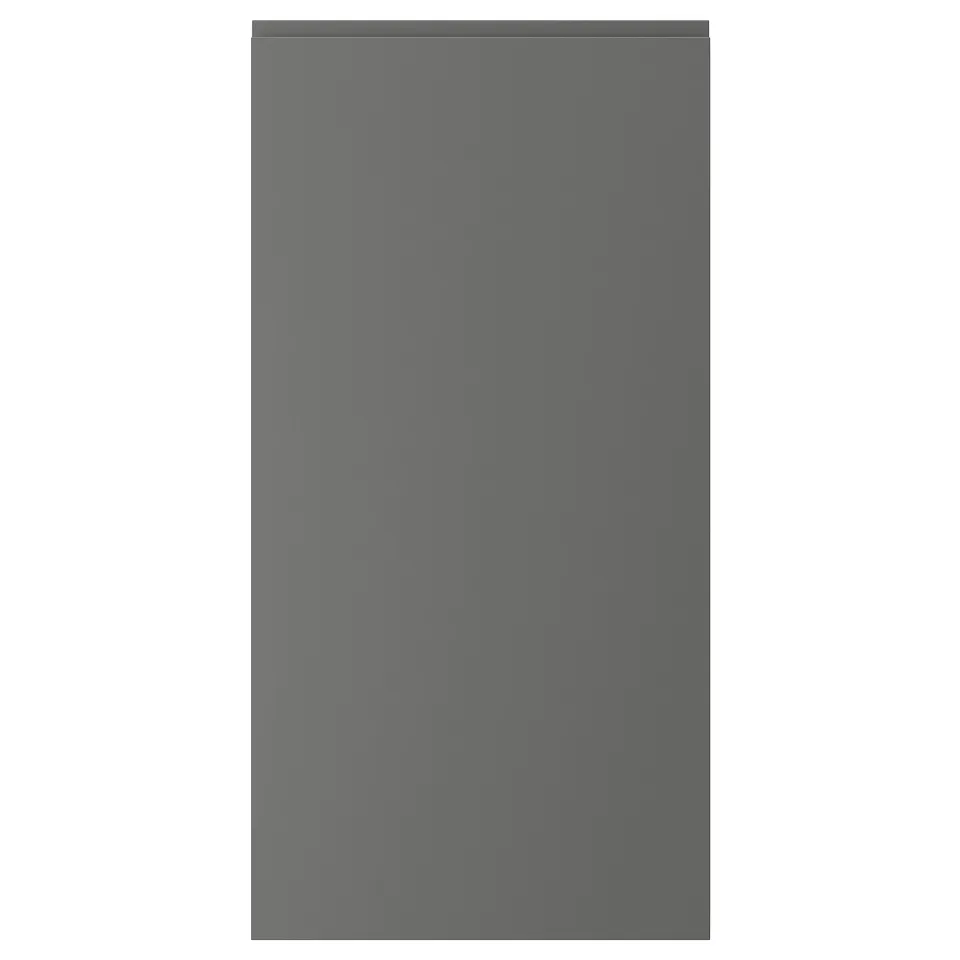 Modern dark grey VOXTORP cabinet with sleek, minimalist design.