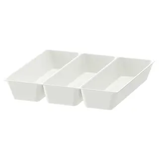 UPPDATERA cutlery tray, white, 32x31 cm