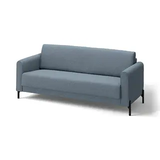 SALTMYRAN 3-seat sofa, Öreryd blue, Depth 79 x Width 187 cm
