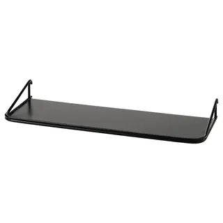 SKÅDIS display shelf, black, Width 32 x Depth 11 cm