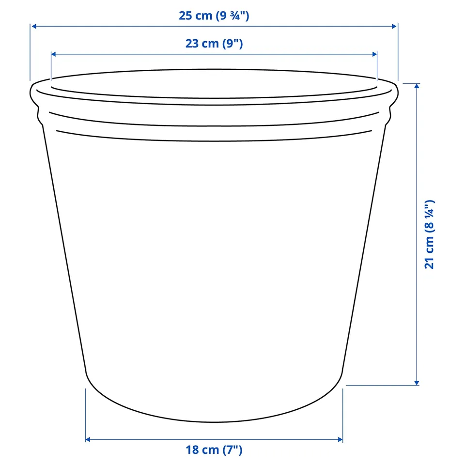 part: KÖRSBÄRSBJÖRK plant pot