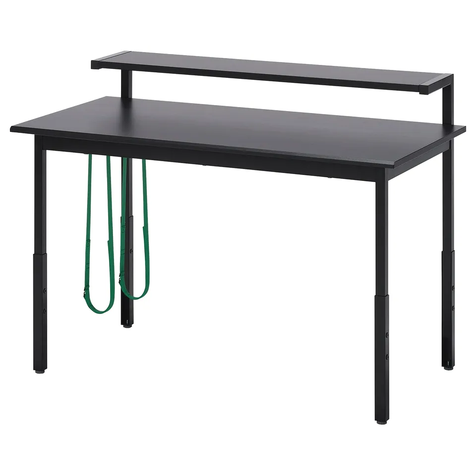 part: UTVISNING gaming desk with shelf