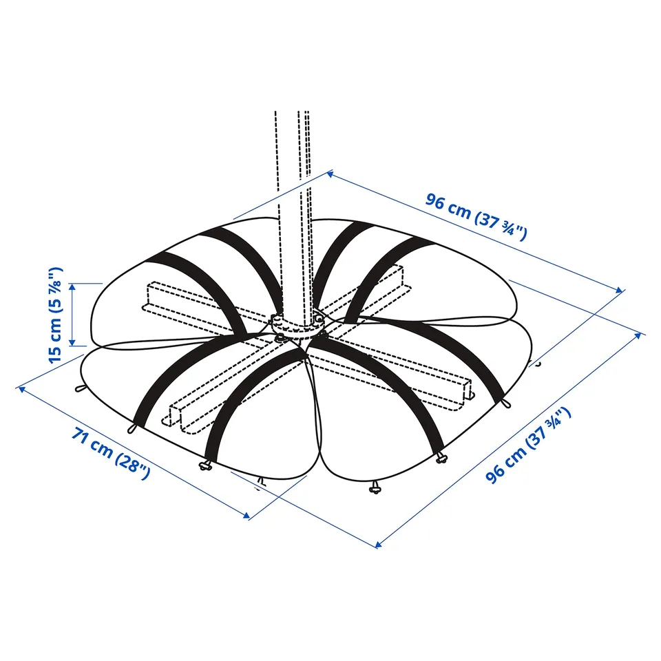 part: IGGÖN sandbag for parasol base