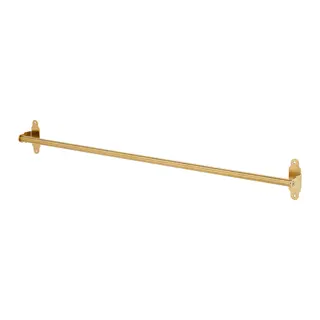HULTARP rail, polished/brass-colour, 80 cm