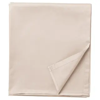 NATTJASMIN flat sheet, light beige, 240x260 cm