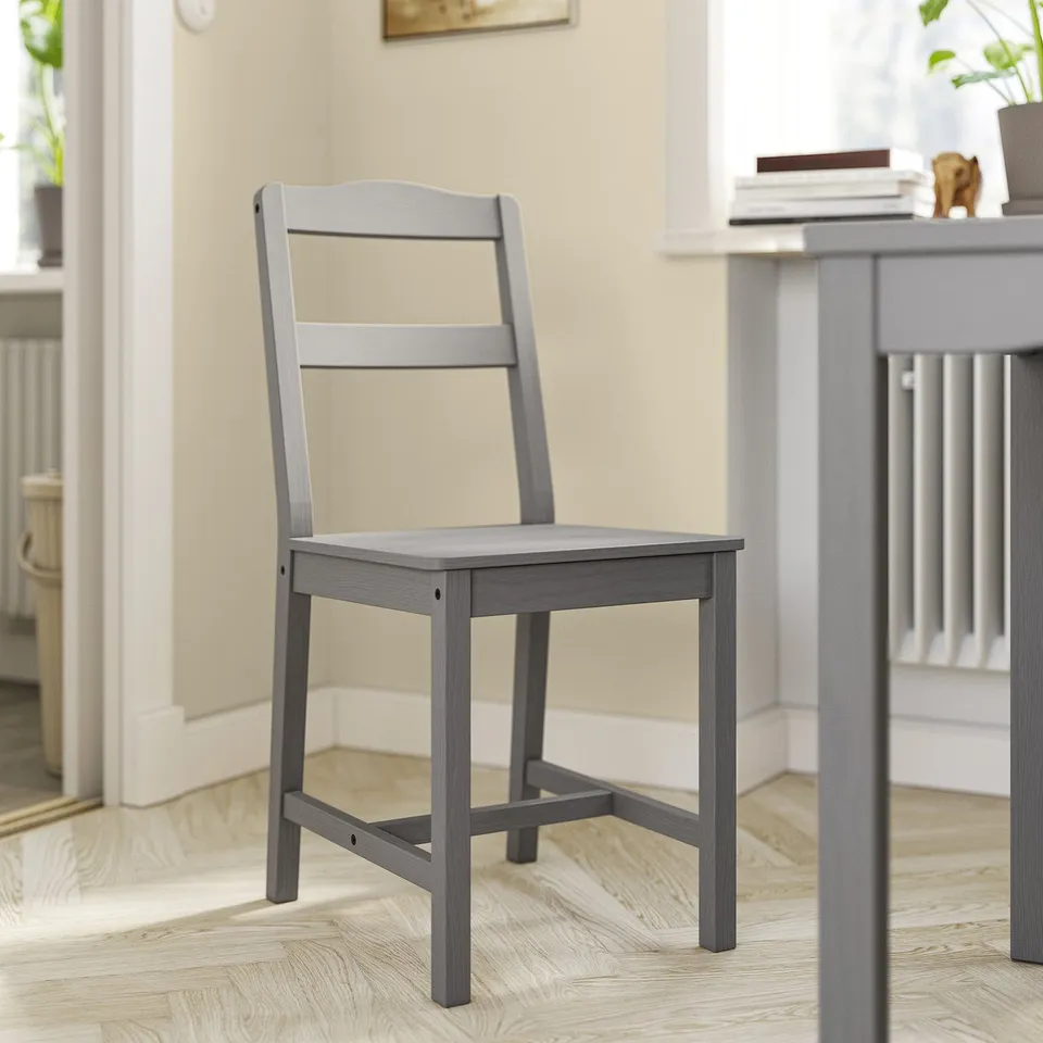part: HAUGA / HAUGA table and 6 chairs