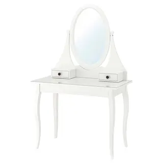 HEMNES dressing table, white, 100x50 cm
