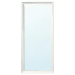 TOFTBYN mirror, white, 75x165 cm
