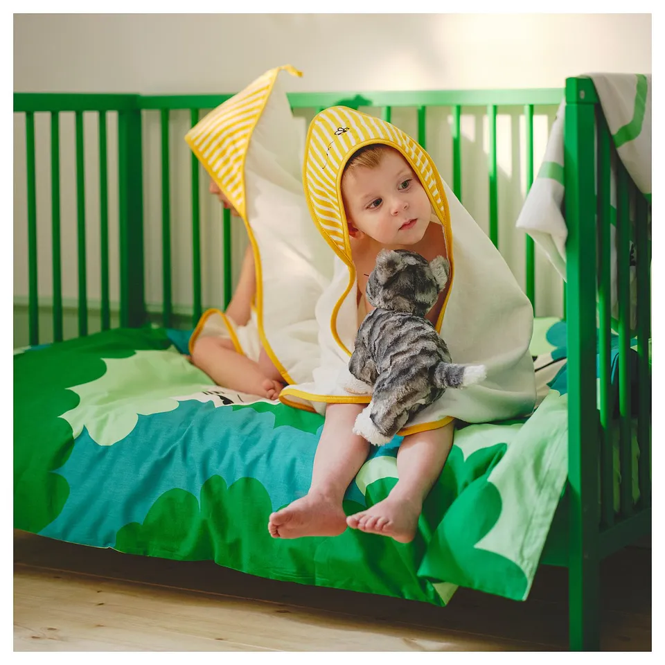part: GRÖNFINK baby towel with hood