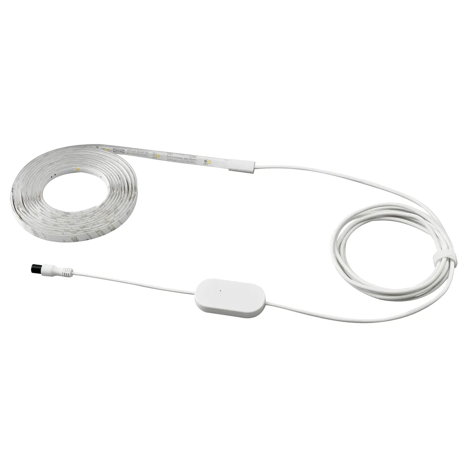 ORMANÄS app-controlled flexible led light, white