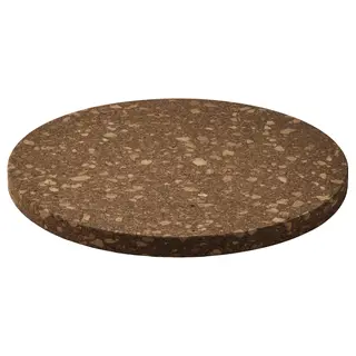 HEAT pot stand, dark brown, 29 cm