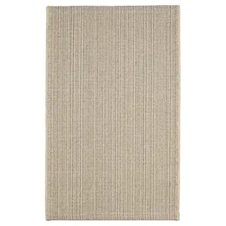 TIPHEDE rug, flatwoven, natural/black, 50x80 cm