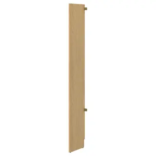 LÅDMAKARE middle panel, oak effect, 35x212 cm