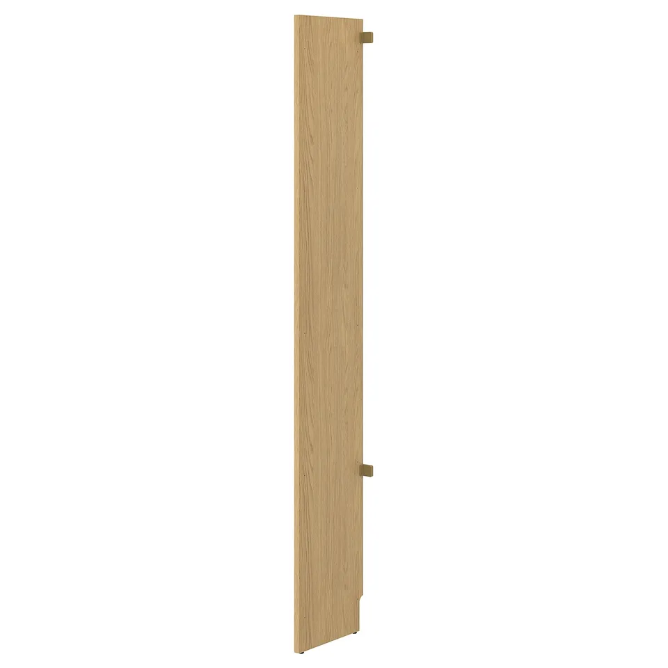 Light wood LÅDMAKARE panel, slim rectangular shape, single panel design for wall fixing.