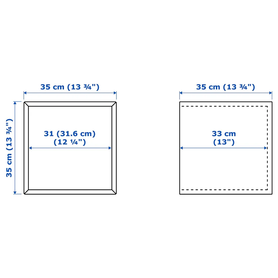 EKET Wall-mounted storage combination, pale lilac, 140x35x35 cm