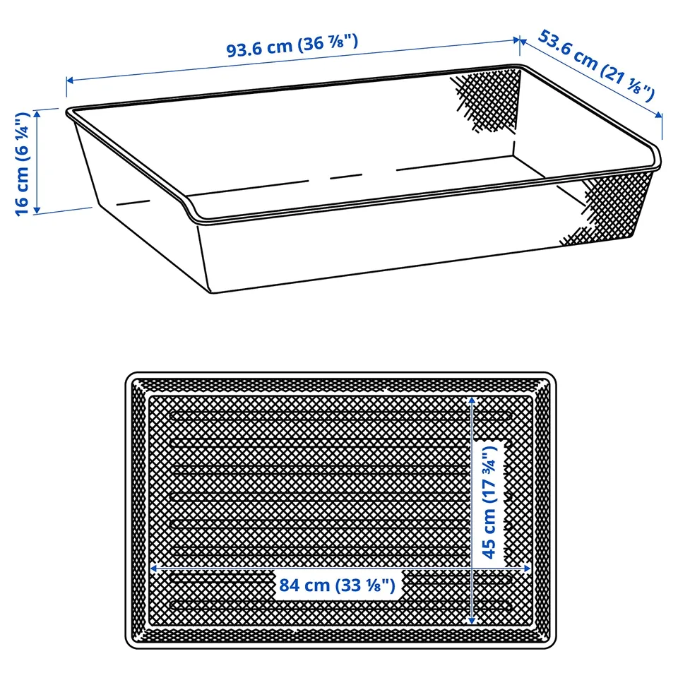 part: KOMPLEMENT mesh basket