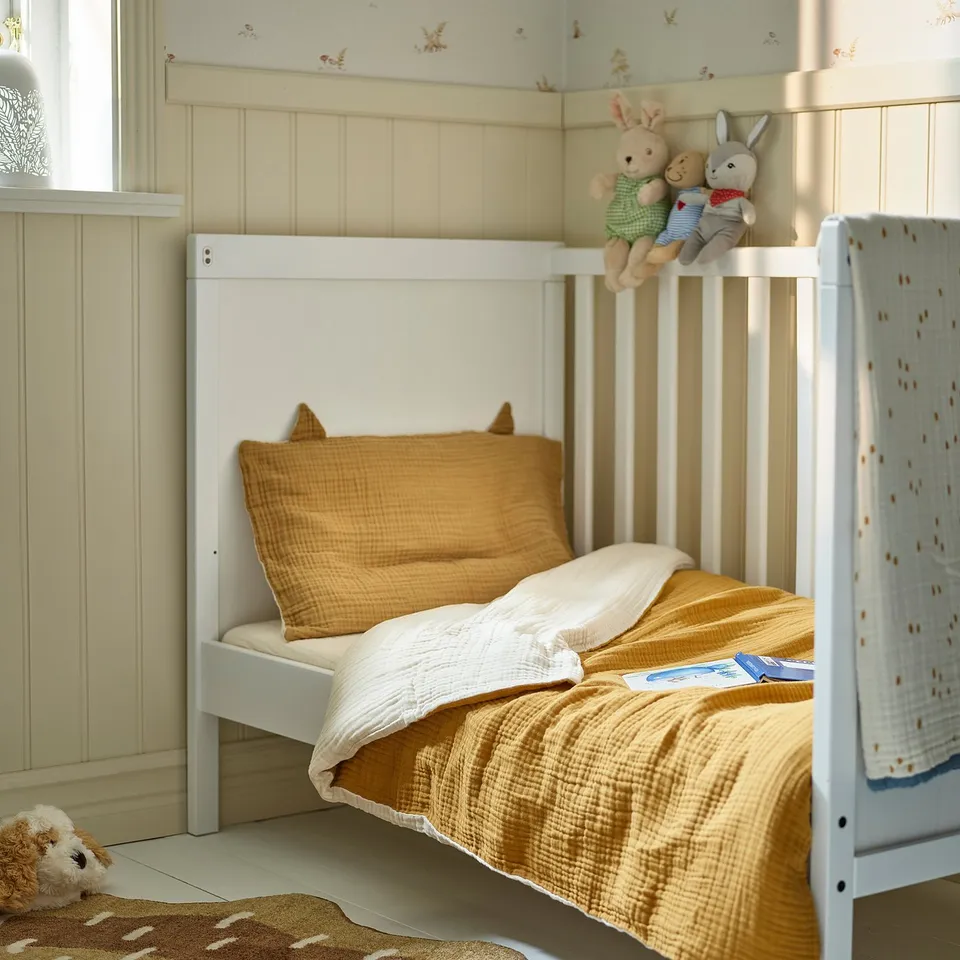 GULDVÄVARE in a room