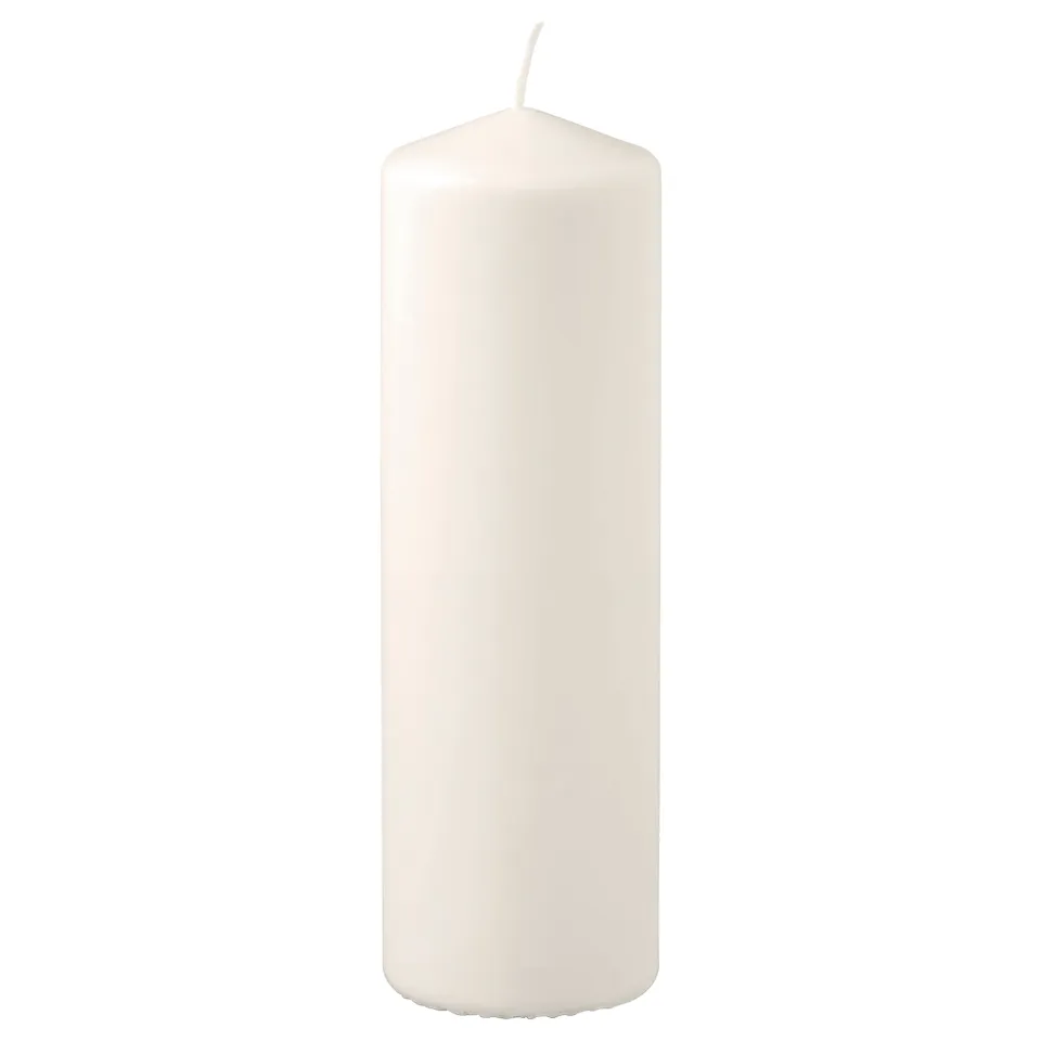 part: FENOMEN unscented pillar candle