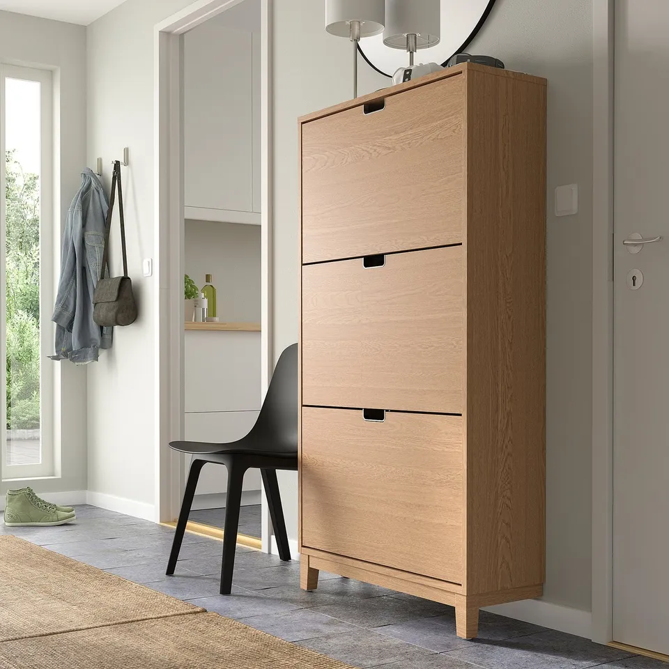 part: STÄLL shoe cabinet with 3 compartments