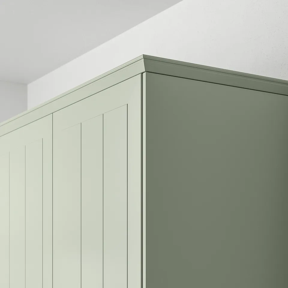 Hide cords under cabinets for country kitchen style.