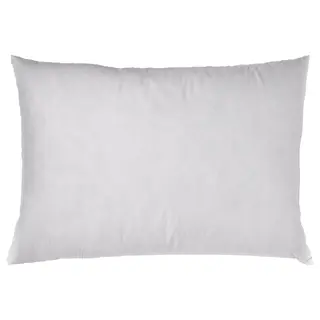 FJÄDRAR cushion pad, grey, 40x58 cm