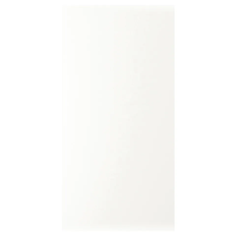 VALLSTENA: white, simple, rectangular kitchen cabinet - smooth surface, particleboard base, 25-year warranty.