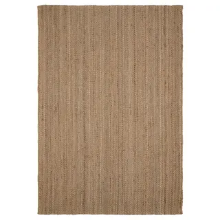 STRÖG rug, flatwoven, natural, 120x180 cm