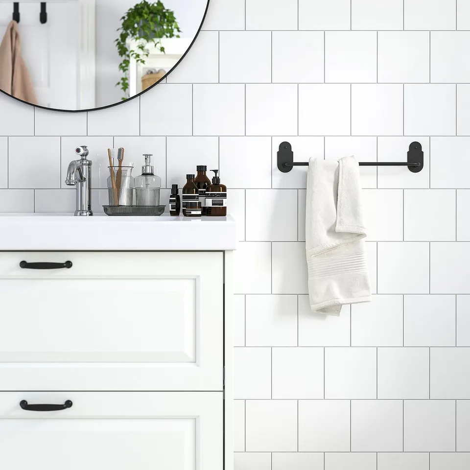 part: VALASJÖN towel rail, self-adhesive