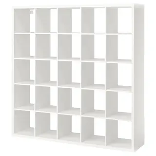 KALLAX shelving unit, white, 182x182 cm