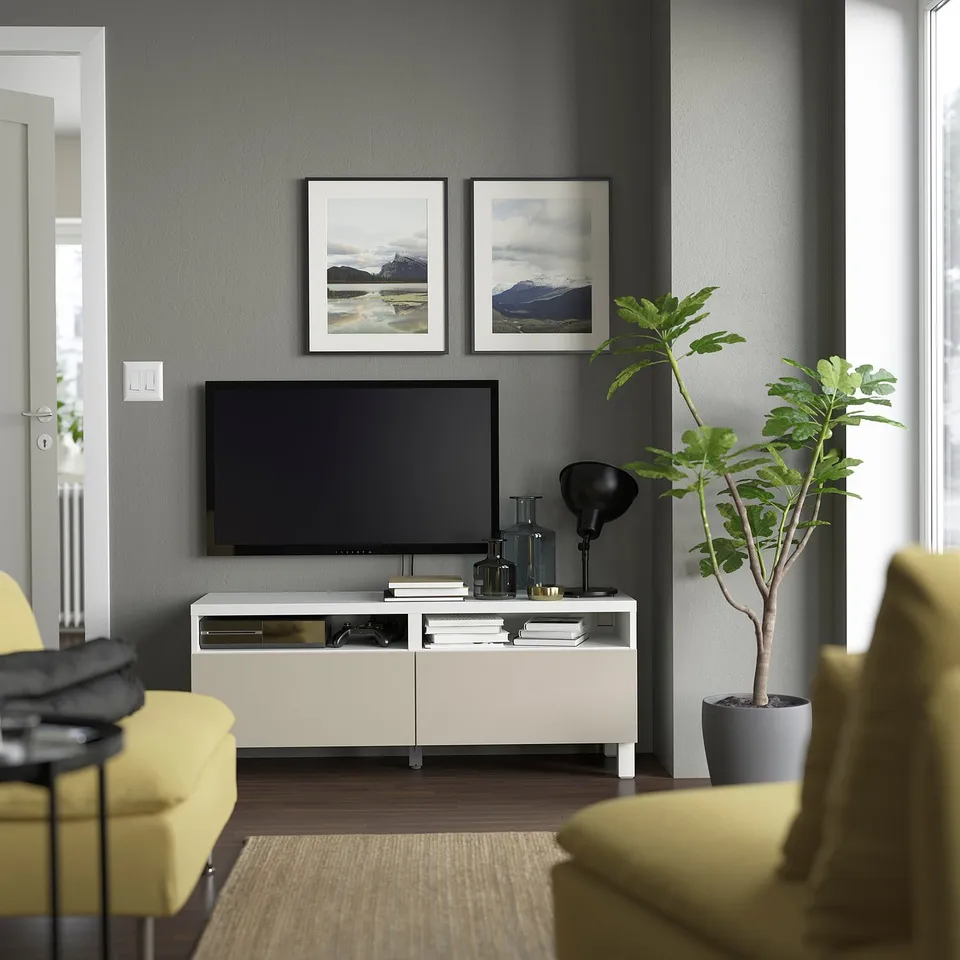 part: BESTÅ TV bench with drawers