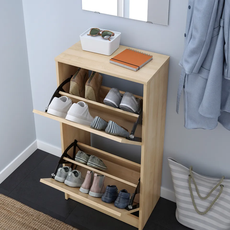part: BISSA shoe cabinet with 2 compartments