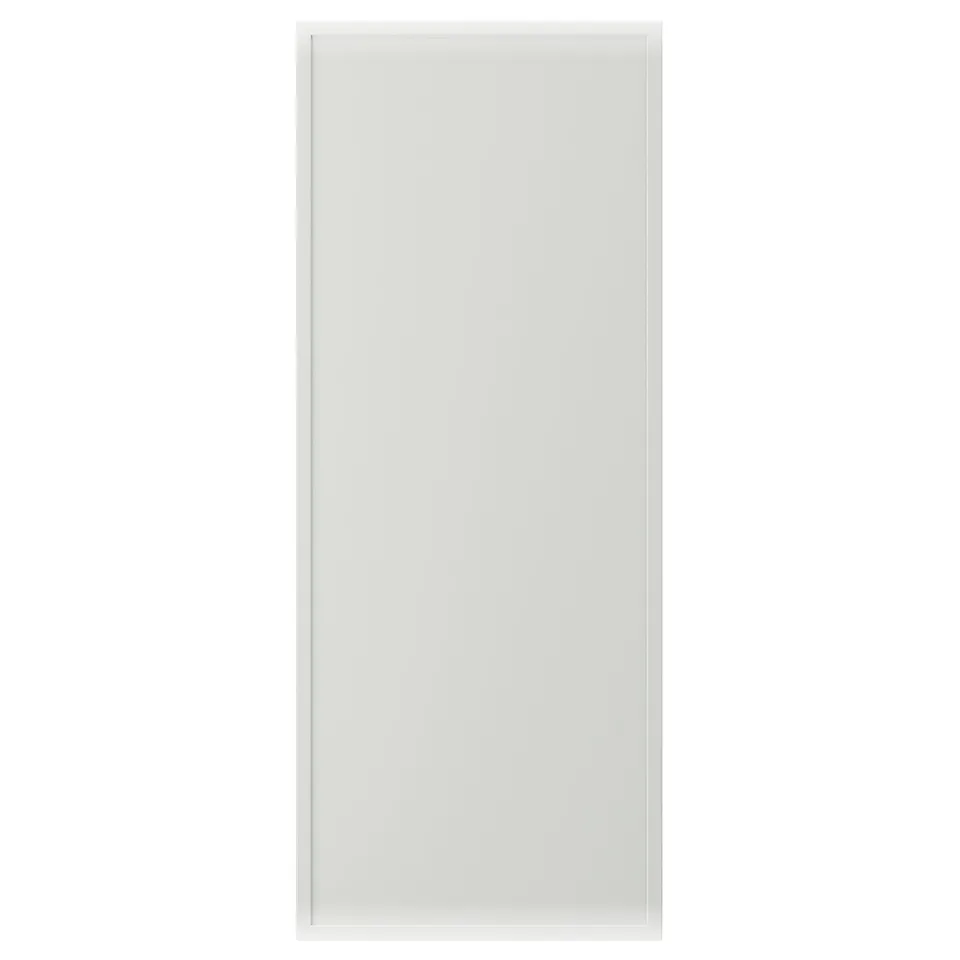 ASPUDDEN Door, light grey, 40x100 cm