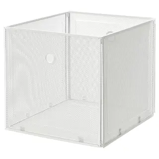 DRÖNJÖNS storage box, white, 33x37x33 cm
